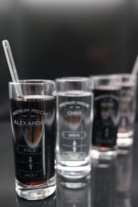 Longdrinkglas – Individuelle Premium Mische mit Wunschname