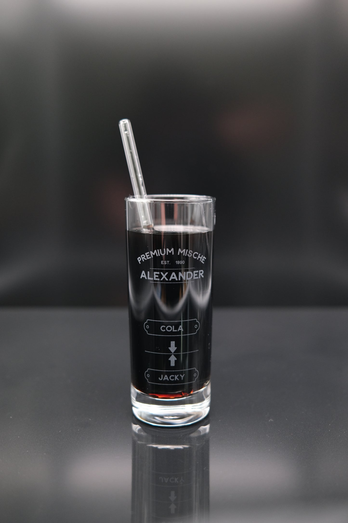 Longdrinkglas – Individuelle Premium Mische mit Wunschname